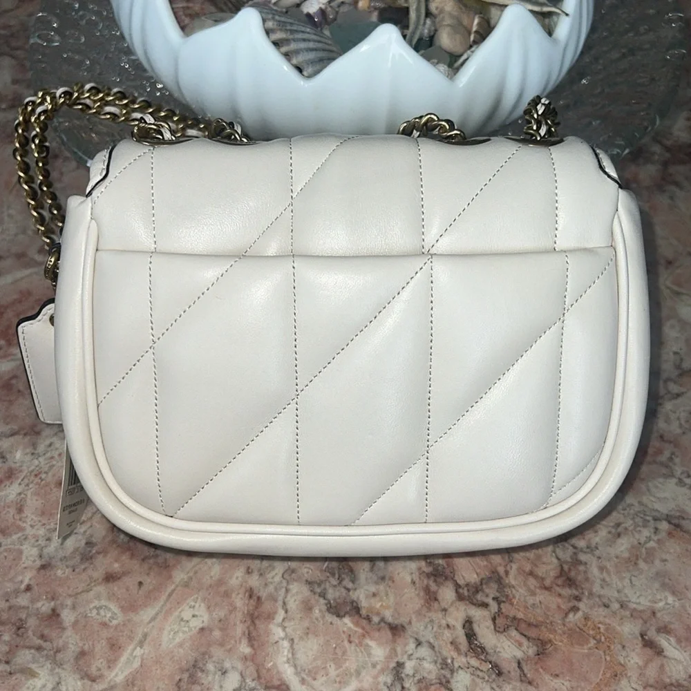 Coach Pillow Madison Shoulder Bag 18 With Quilting - NWT